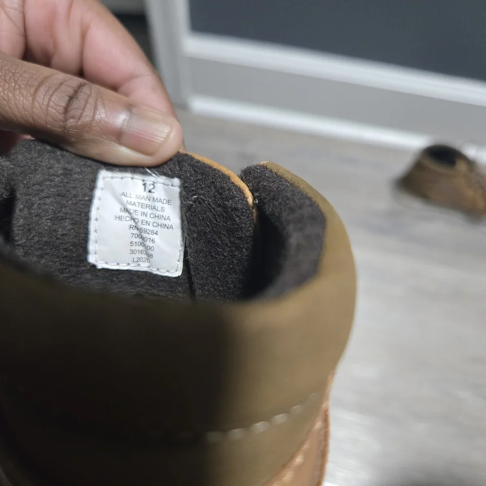 The Children's Place Tan Boys Lace Up Moccasin Boots